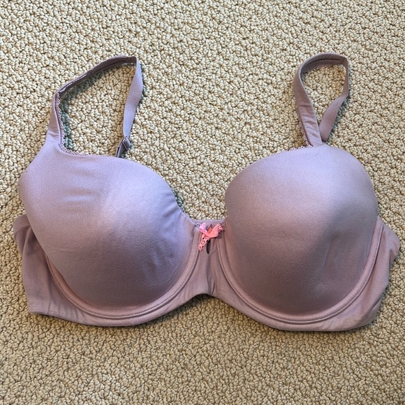 Victoria’s Secret Body by Victoria lined Demi underwire 36DD purple bra. - Picture 1 of 6